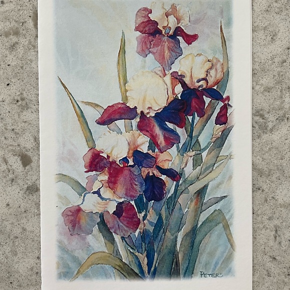 Tulip Watercolour Art Cards - Picture 4 of 4